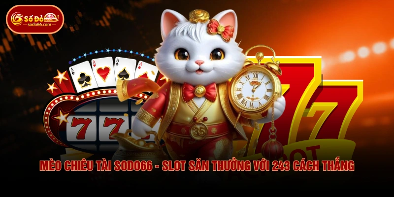 Mèo Chiêu Tài SODO66 - Slot Săn Thưởng Với 243 Cách Thắng 1 Mèo Chiêu Tài SODO66 - Slot Săn Thưởng Với 243 Cách Thắng Mèo Chiêu Tài SODO66 - Slot Săn Thưởng Với 243 Cách Thắng