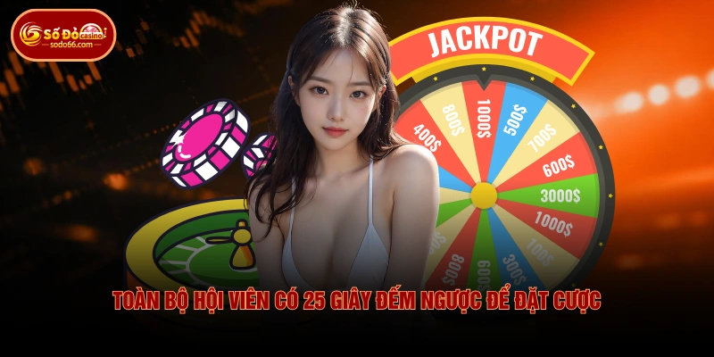 Roulette SODO66 - Trải Nghiệm Giải Trí Đỉnh Cao Thưởng Lớn 3 Roulette SODO66 - Trải Nghiệm Giải Trí Đỉnh Cao Thưởng Lớn Toàn bộ hội viên có 25 giây đếm ngược để đặt cược
